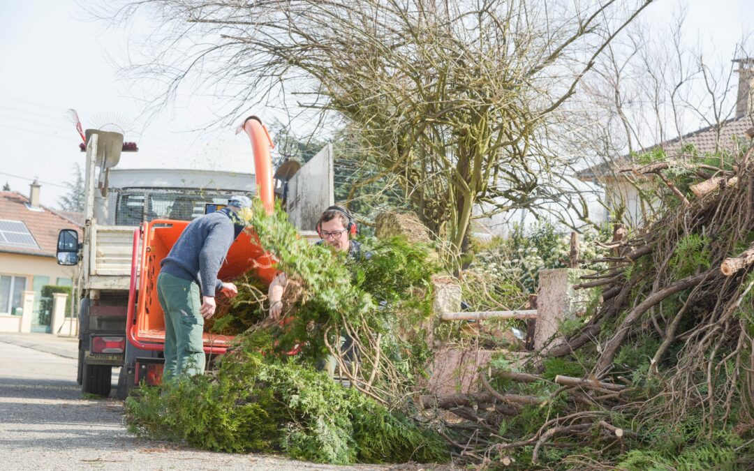 ENTRETIEN BROYAGE DES DECHETS SUR PLACE