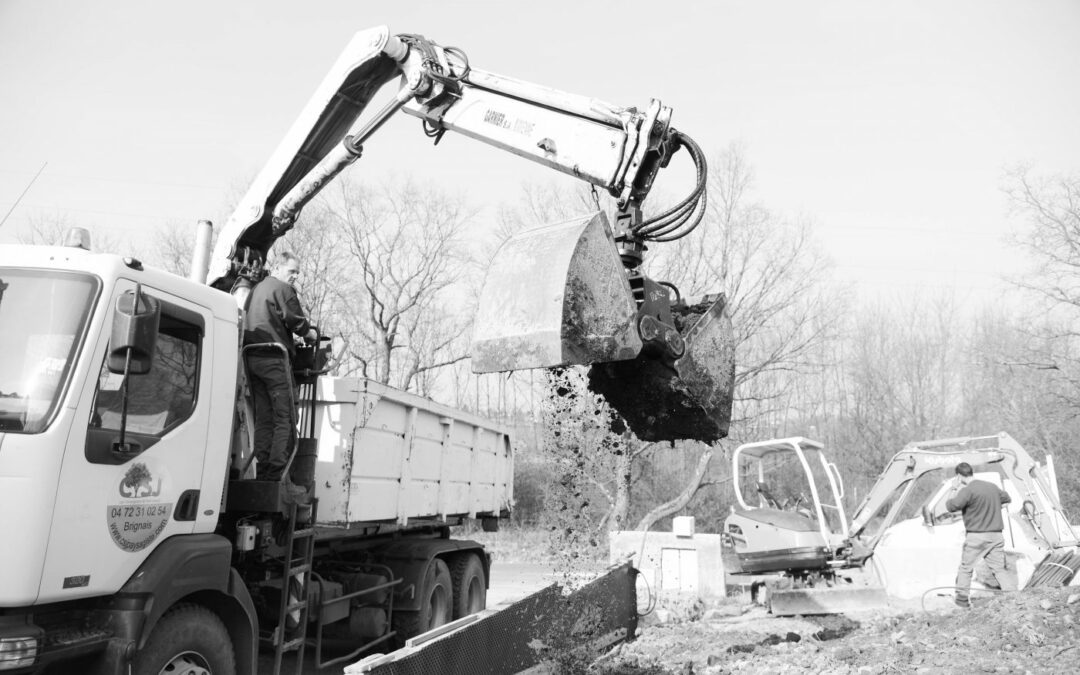 grue au jardin