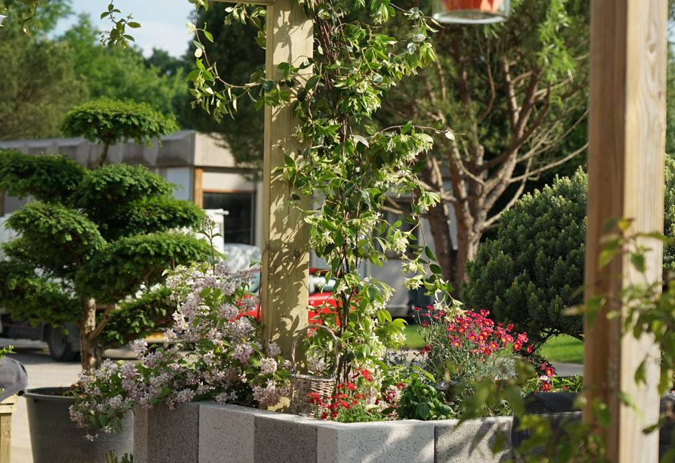 Jardin éphémère Journées de l’Artisanat – VOURLES (Mai 2018)