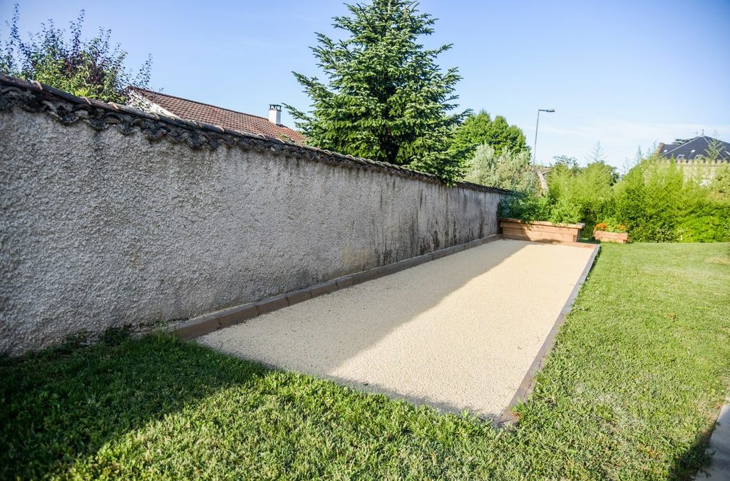 terrain de boules de pétanques