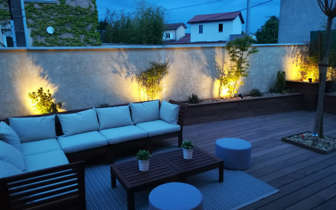 Réalisation d’une terrasse en bois – CRAPONNE