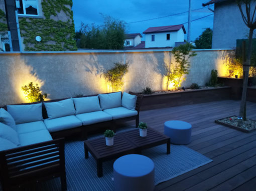 Réalisation d’une terrasse en bois – CRAPONNE