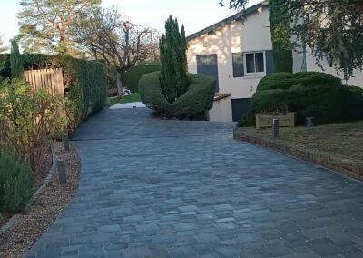 Rénovation d’une allée en pavés